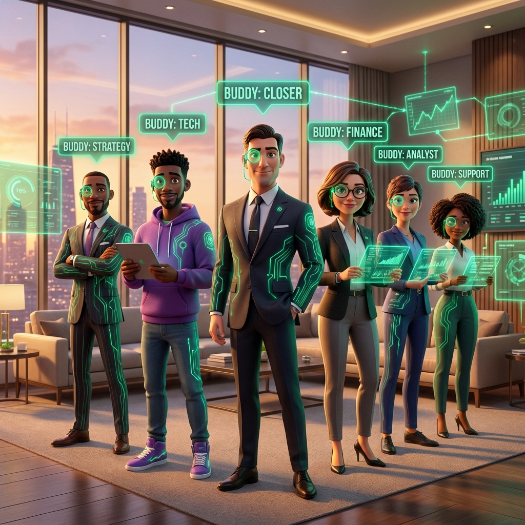 Sales Buddy Mega AI Squadron